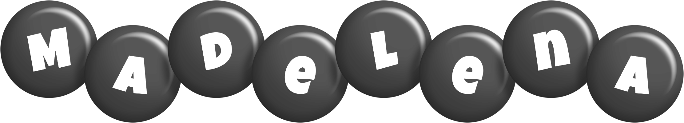 Madelena candy-black logo
