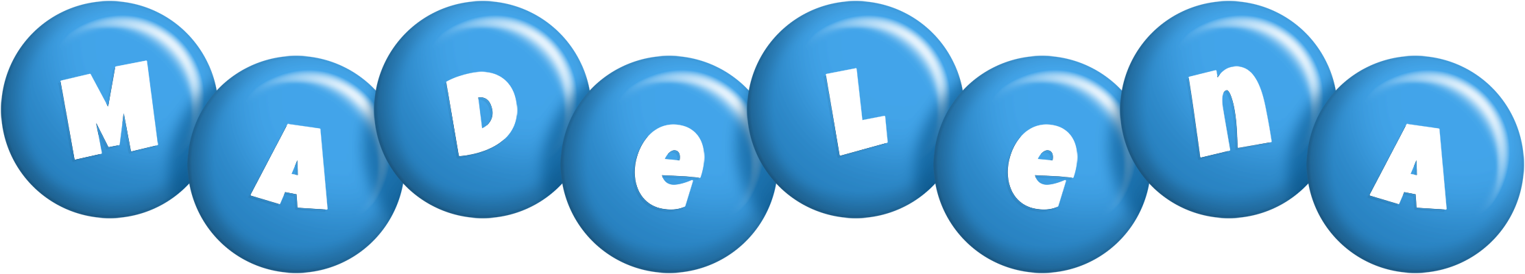 Madelena candy-blue logo