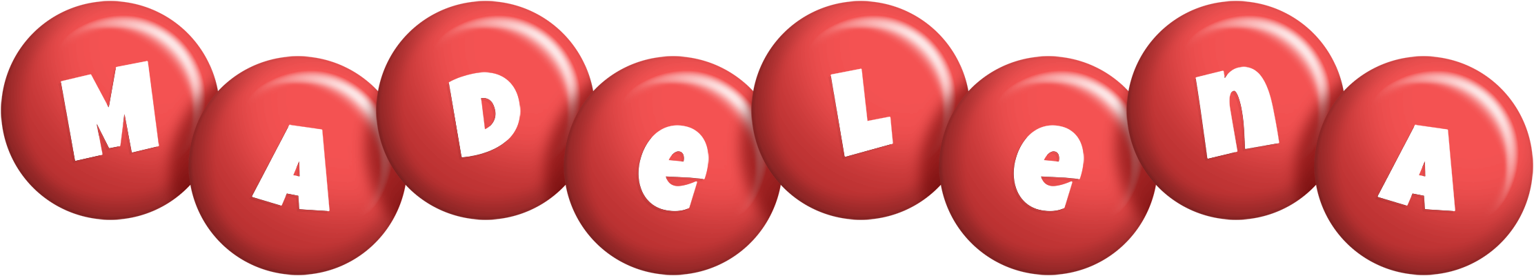 Madelena candy-red logo