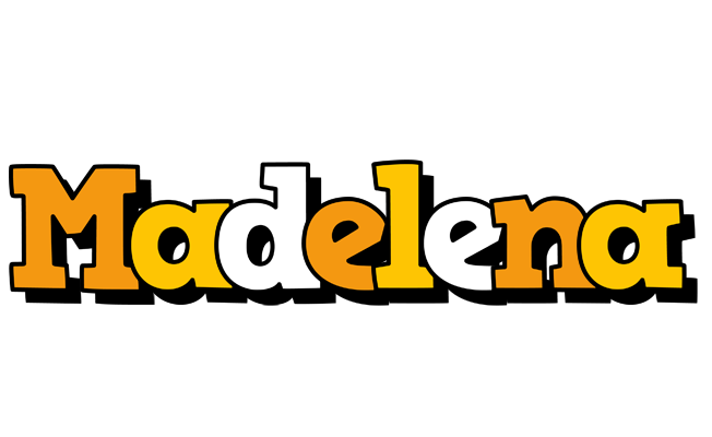Madelena cartoon logo