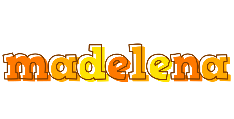Madelena desert logo
