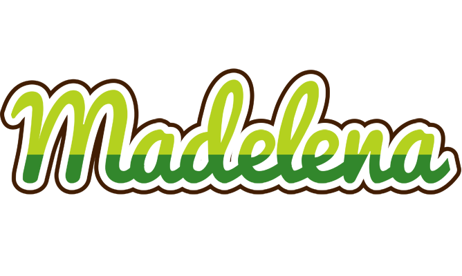 Madelena golfing logo