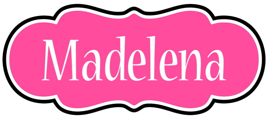 Madelena invitation logo