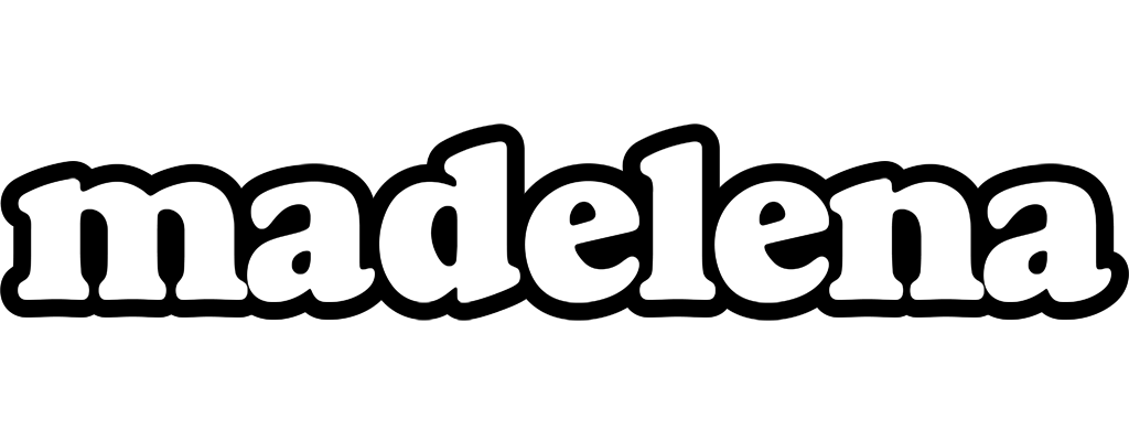 Madelena panda logo