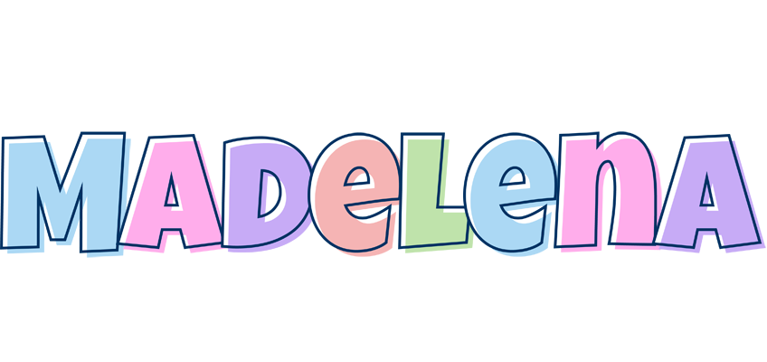 Madelena pastel logo