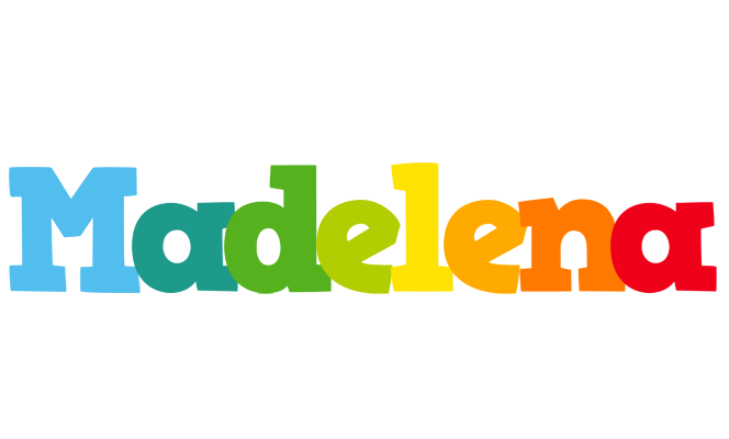 Madelena rainbows logo