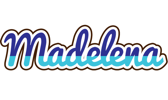 Madelena raining logo