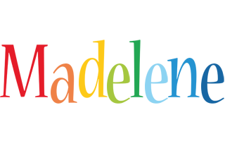 Madelene birthday logo