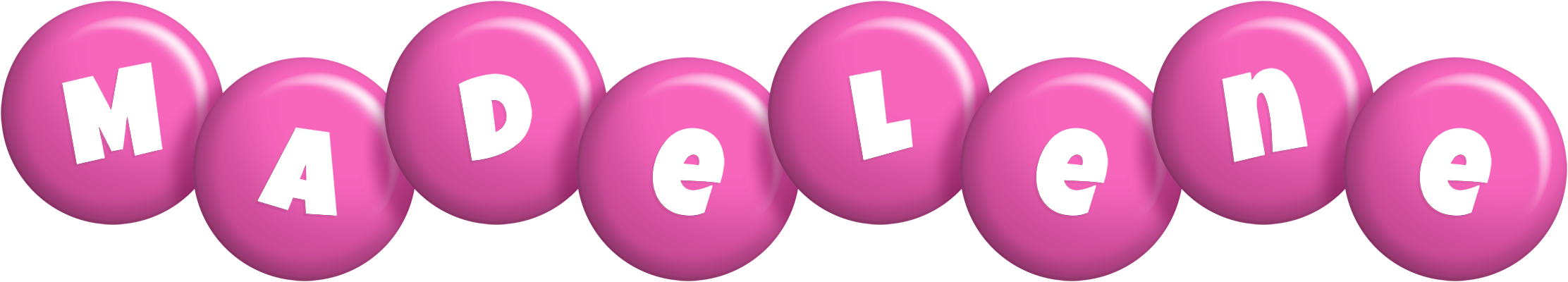 Madelene candy-pink logo