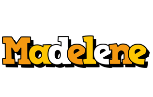 Madelene cartoon logo