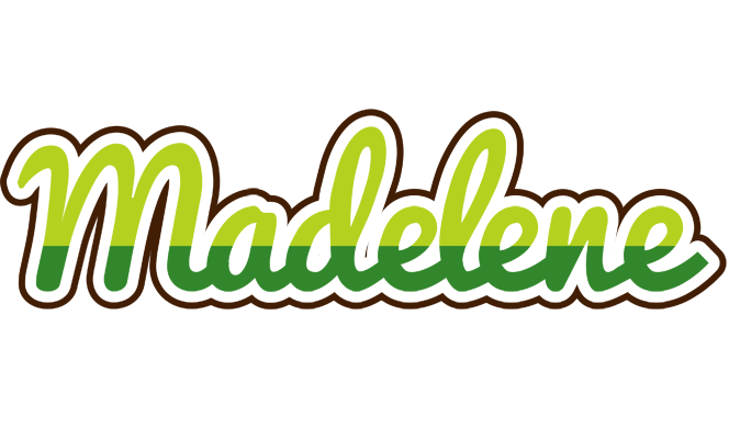 Madelene golfing logo