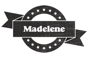 Madelene grunge logo