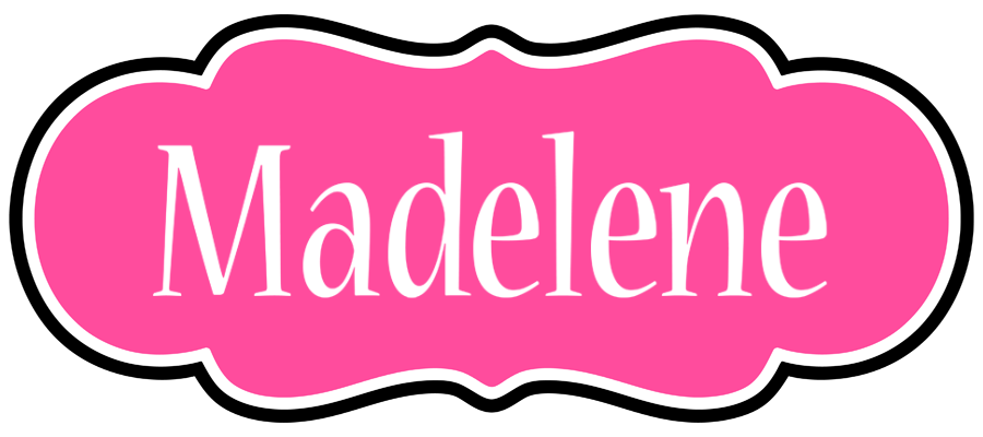 Madelene invitation logo