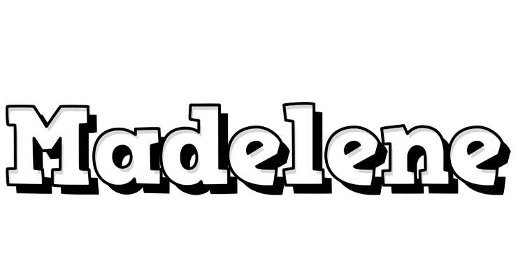 Madelene snowing logo
