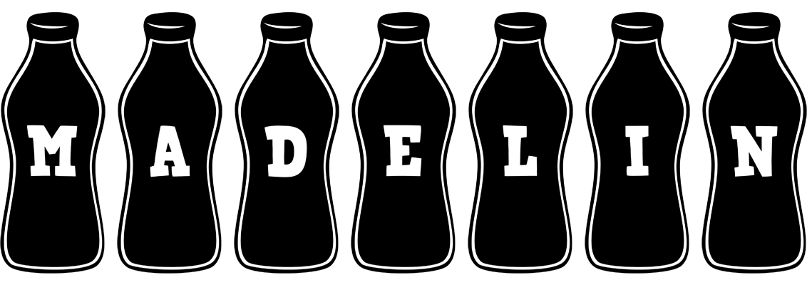 Madelin bottle logo