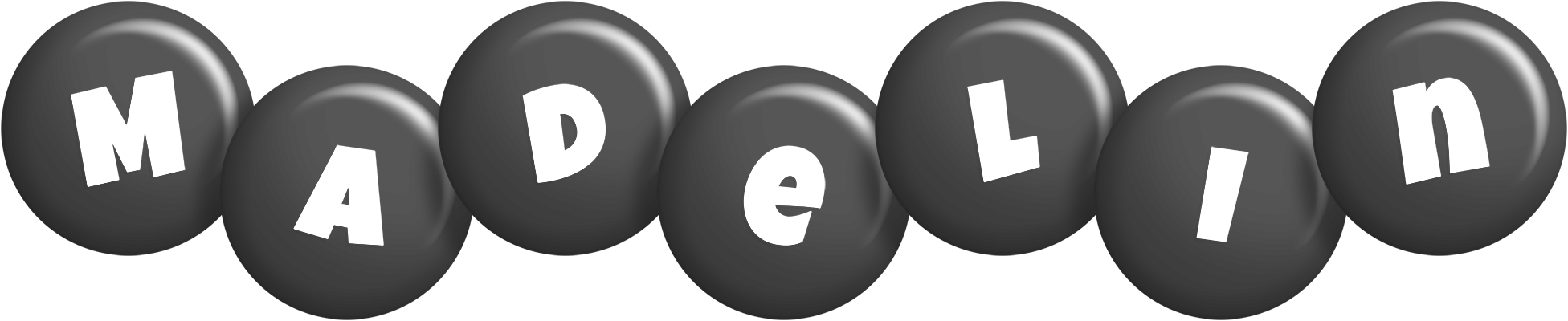 Madelin candy-black logo