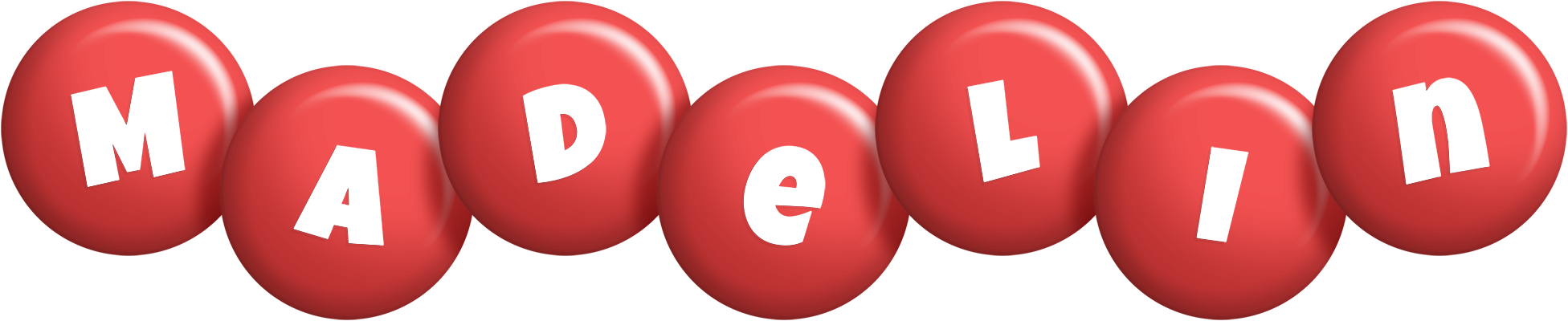 Madelin candy-red logo