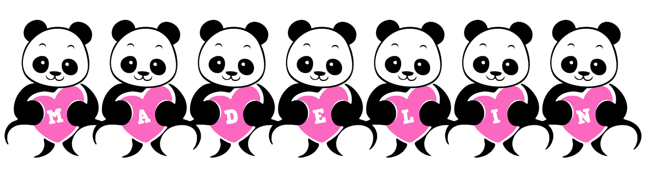 Madelin love-panda logo