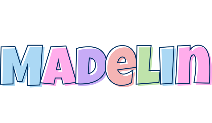 Madelin pastel logo