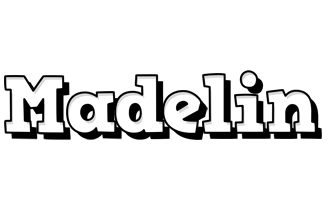 Madelin snowing logo