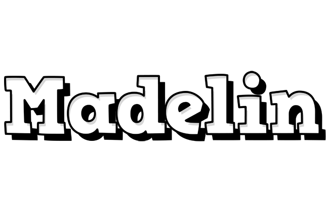Madelin snowing logo