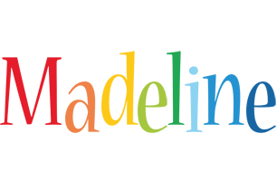 Madeline birthday logo