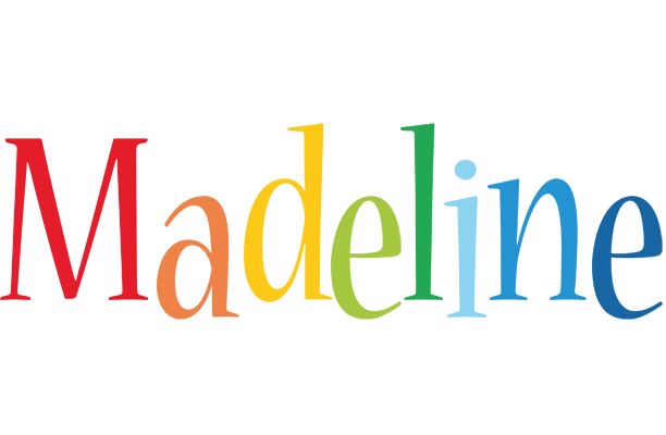 Madeline birthday logo