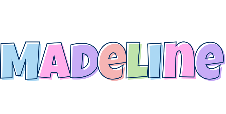 Madeline pastel logo
