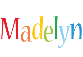 Madelyn birthday logo