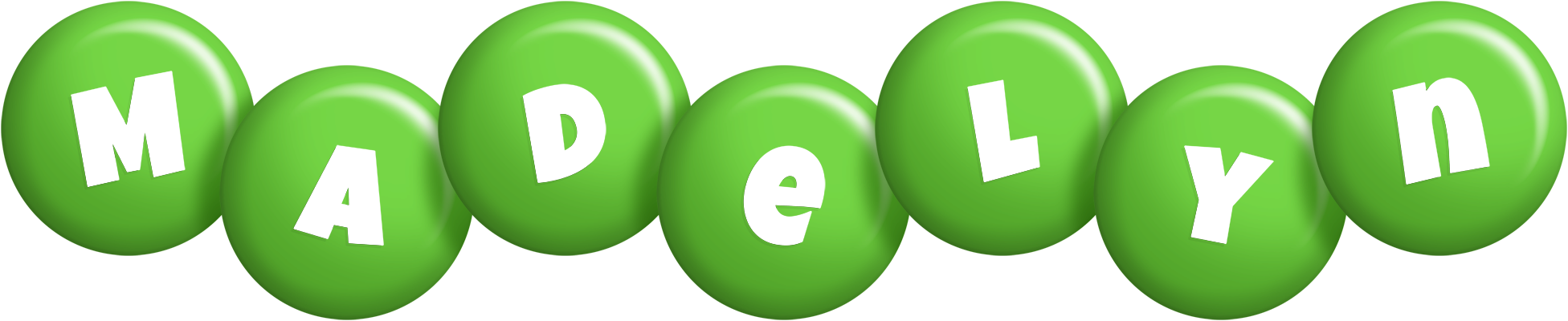 Madelyn candy-green logo