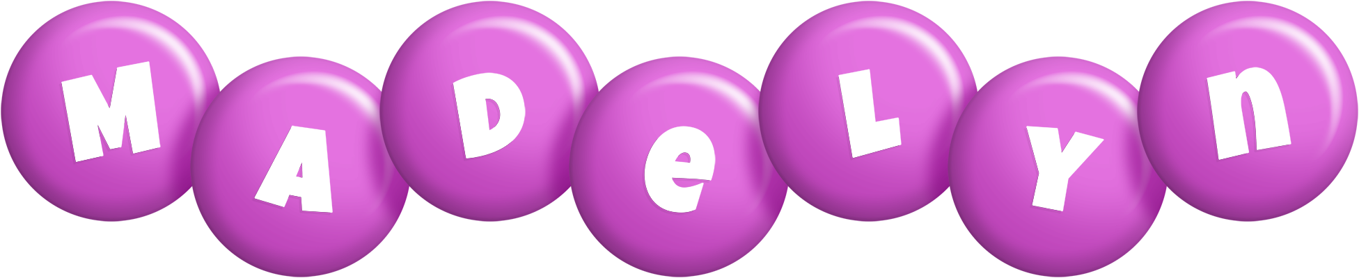 Madelyn candy-purple logo