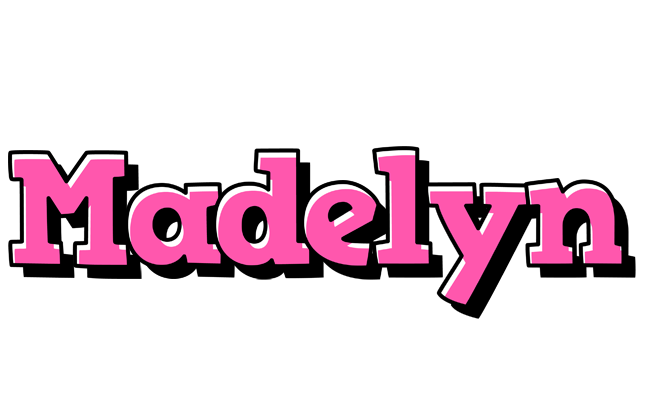 Madelyn girlish logo