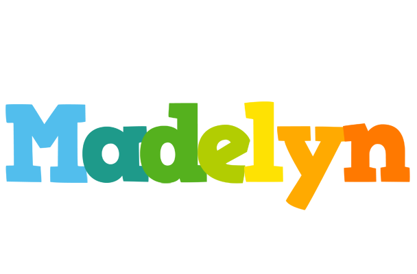 Madelyn rainbows logo