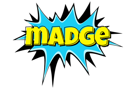 Madge amazing logo