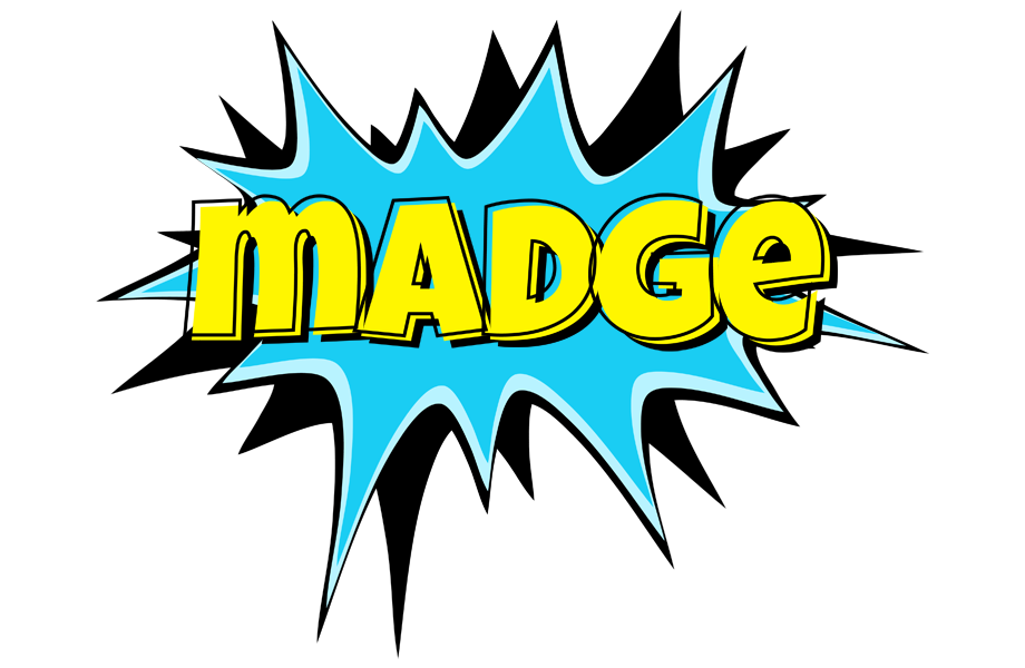 Madge amazing logo