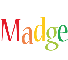 Madge birthday logo