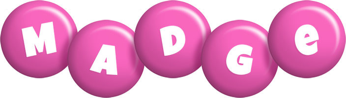 Madge candy-pink logo