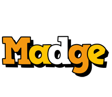 Madge cartoon logo