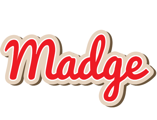 Madge chocolate logo
