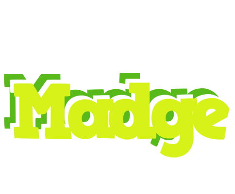 Madge citrus logo