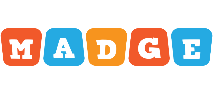 Madge comics logo