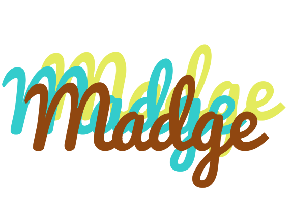 Madge cupcake logo