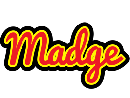 Madge fireman logo