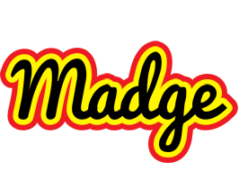 Madge flaming logo