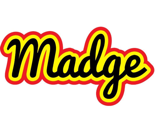 Madge flaming logo