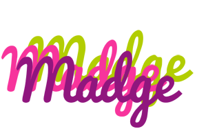 Madge flowers logo