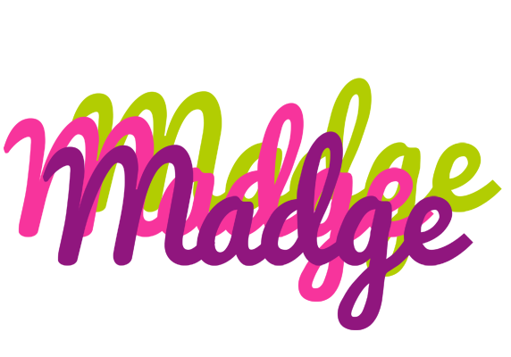 Madge flowers logo