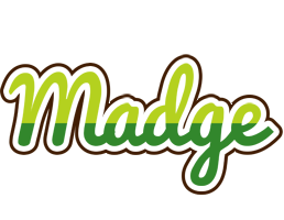 Madge golfing logo