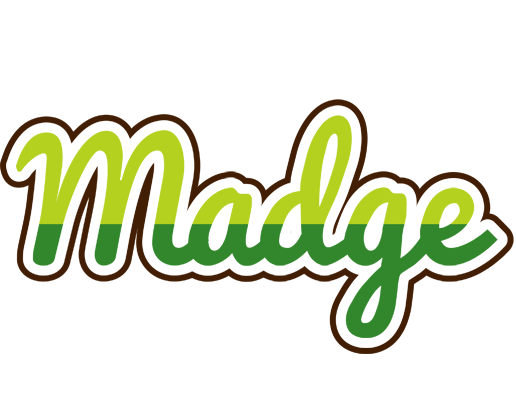Madge golfing logo