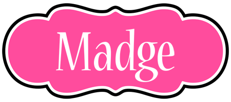 Madge invitation logo